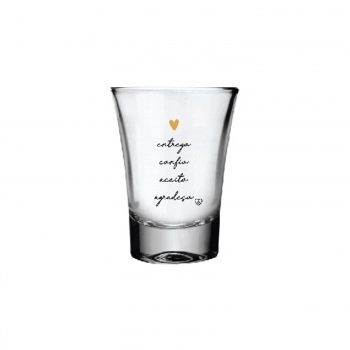 COPO SHOT LOVE GOLD 60 ML