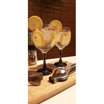 Taça Royal Drinks Colors Preta 615 ML