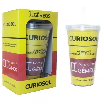 COPO PLASTICO PAREDE DUPLA GEMEOS 470 ML LUVA COM 1