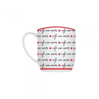 CANECA URBAN LOVE VERMELHA 360 ML