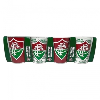 COPO PLASTICO 450 ML FLUMINENSE LUVA COM 4