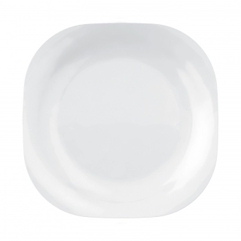 Prato Raso Opaline Plaza Branco 27 cm