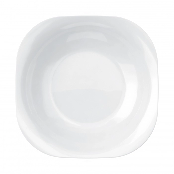 Prato Fundo Opaline Plaza Branco 22 cm