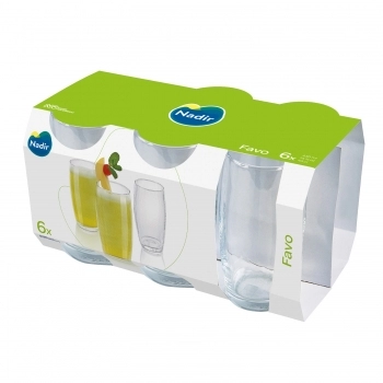 COPO FAVO 430 ML LUVA COM 6