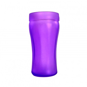 COPO CHOPP BAVIERA NEON ROXO 200 ML