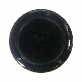 Prato Raso Colors Preto 22,6 cm