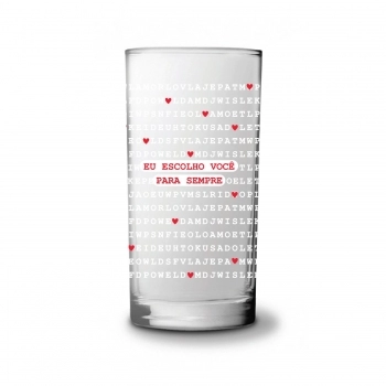 COPO MANCHESTER LOVE 300 ML - EU ESCOLHO VOCE LUVA COM 1