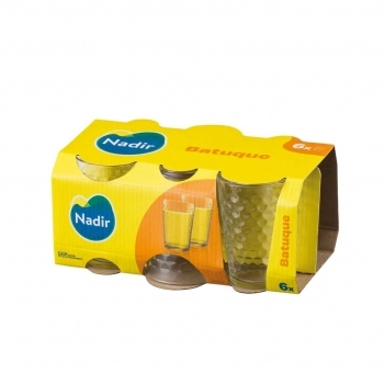 Copo Multiuso Batuque 265 ML Luva Com 6