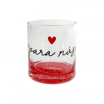 Copo Bar Rocks Love Para Nós 305 ML