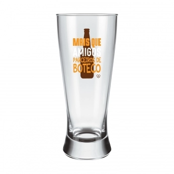 COPO LAGER HAPPY BEER 300 ML - MAIS QUE AMIGOS LUVA COM 1