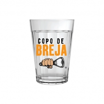COPO AMERICANO MULTIUSO HAPPY BEER 190 ML - COPO DE BREJA LUVA COM 1