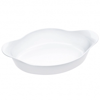 ASSADEIRA OVAL GRANDE OPALINE 1400 ML