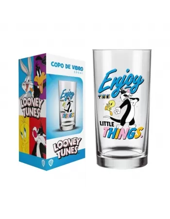 Copo Cylinder Manchester Frajola Looney Tunes 300 ML