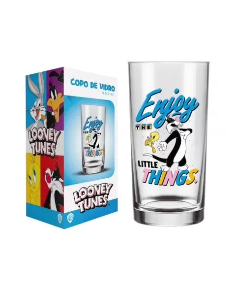 COPO CYLINDER MANCHESTER LOONEY TUNES 300 ML - FRAJOLA