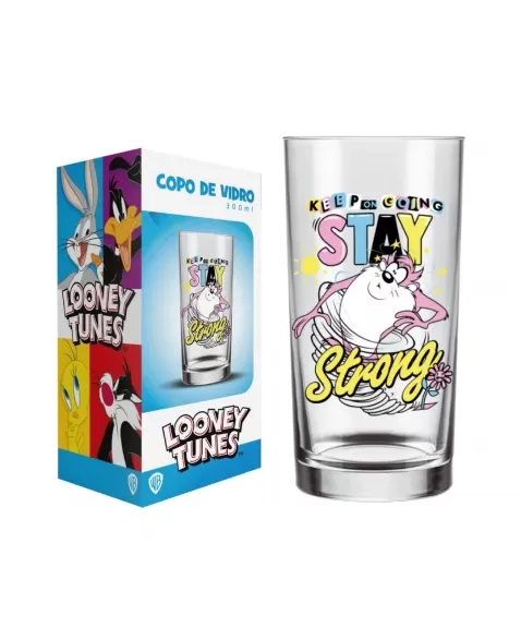 COPO CYLINDER MANCHESTER LOONEY TUNES 300 ML - TAZ