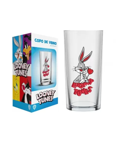 COPO CYLINDER MANCHESTER LOONEY TUNES 300 ML - LOVE