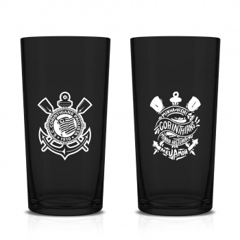 Copo Cylinder Long Drink Prime Corinthians 300 ML