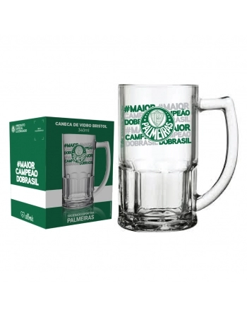 Caneca De Cerveja Bristol Palmeiras 340 ML