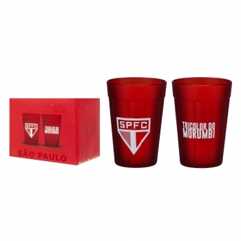 COPO AMERICANO PRIME SAO PAULO 190 ML LUVA COM 2