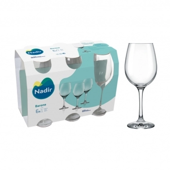 Taça Barone Vinho 385 ML Luva Com 06