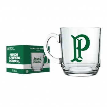 CANECA ASPEN PALMEIRAS 300ML LUVA COM 1