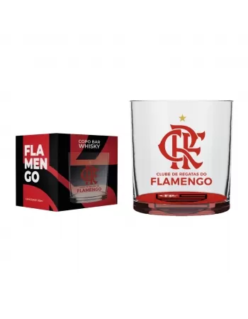 Copo Cylinder Rocks Flamengo 300 ML