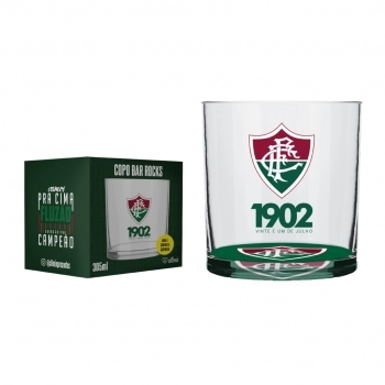 Copo Cylinder Rocks Fluminense 300 ML