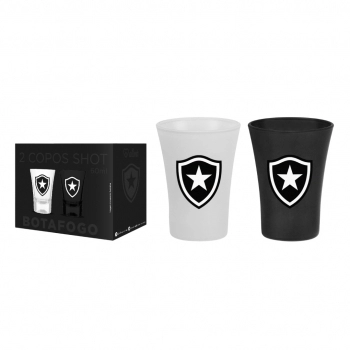COPO SHOT PRIME 60 ML BOTAFOGO LUVA COM 2