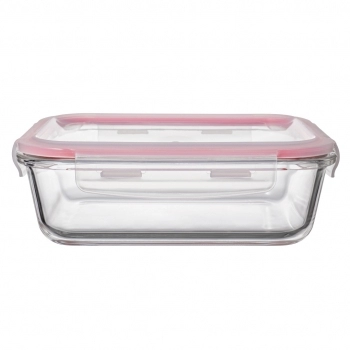 POTE BOROSILICATO RETANGULAR 1520 ML TAMPA