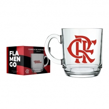 CANECA ASPEN FLAMENGO 300ML LUVA COM 1