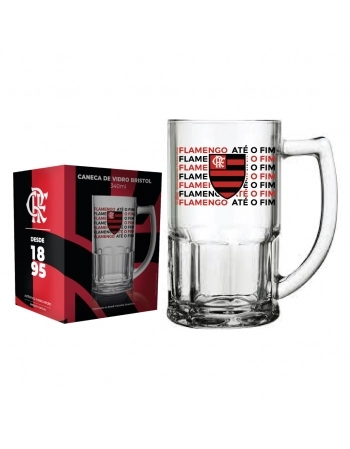 Caneca De Cerveja Bristol Flamengo 340 ML