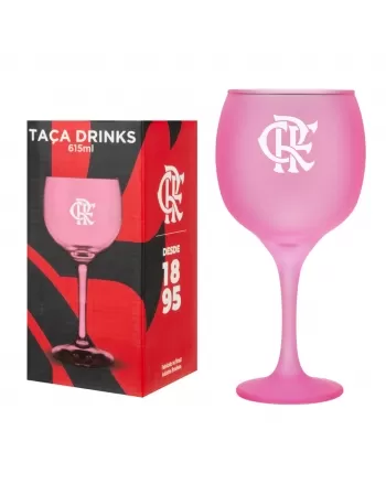 Taça Drinks Prime Flamengo Rosa 615 ML