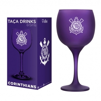 Taça Drinks Prime Corinthians Roxa 615 ML