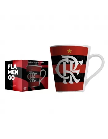 Caneca Porcelana Flamengo 290 ML