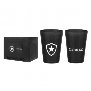 COPO AMERICANO PRIME BOTAFOGO 190 ML LUVA COM 2