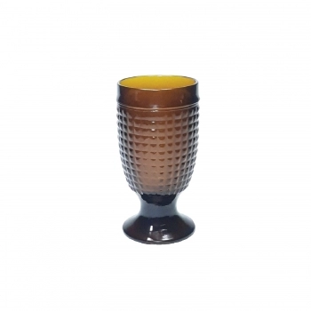 TACA PARA AGUA BARROCO AMBAR 250 ML