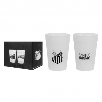 COPO AMERICANO PRIME SANTOS 190 ML LUVA COM 2