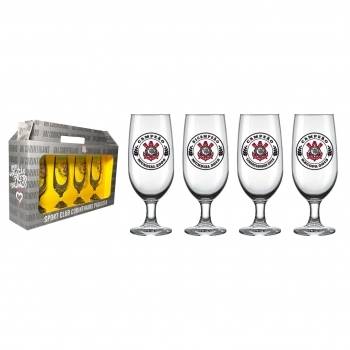 TACA CERVEJA FLORIPA 300 ML CORINTHIANS LUVA COM 4