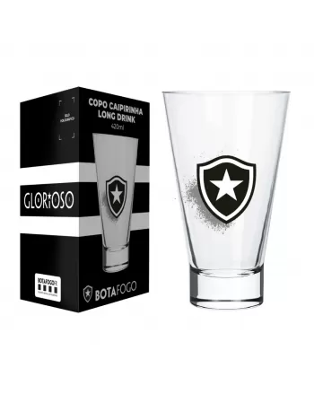 Copo Caipirinha Long Drink Botafogo 420 ML