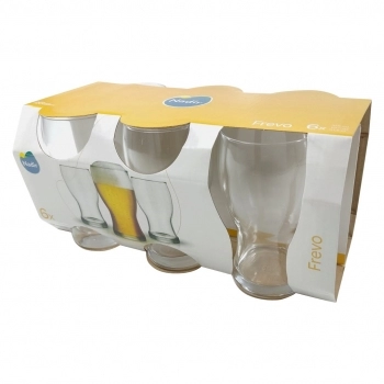 Conjunto Copo Cerveja Frevo 315ml Luva com 6 unid.