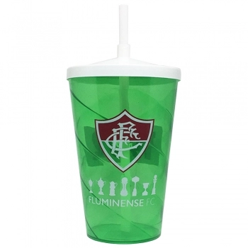 COPO PLASTICO COM TAMPA 800 ML FLUMINENSE