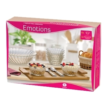 JOGO DE TIGELA DE SOBREMESA EMOTIONS