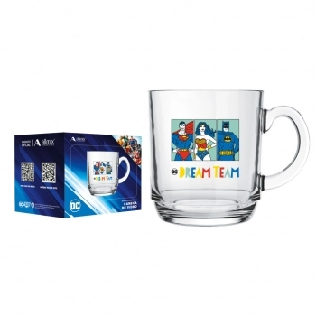 CANECA ASPEN DC VINTAGE HEROIS 300 ML LUVA COM 1
