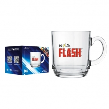 CANECA ASPEN DC VINTAGE THE FLASH 300 ML LUVA COM 1