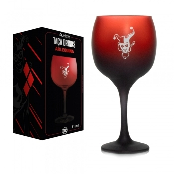 TACA DRINKS PRIME DC 615ML ARLEQUINA LUVA COM 1