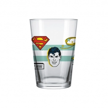 COPO CALDERETA DC VINTAGE 300ML - LIGA DA JUSIÇA