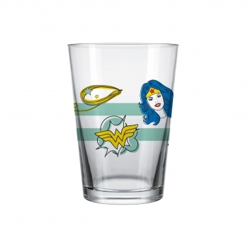 COPO CALDERETA DC VINTAGE 300ML - LIGA DA JUSIÇA