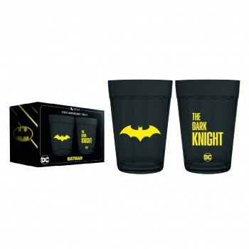 COPO AMERICANO PRIME 190 ML DC BATMAN LUVA COM 2