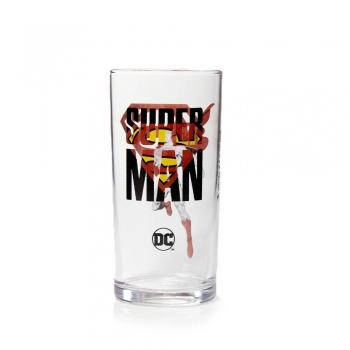 COPO CYLINDER LONG DRINK 300 ML DC LEGENDARY - SUPER HOMEM