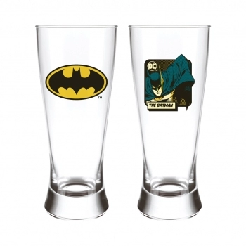 COPO LAGER DC TRADICIONAL FF 300 ML BATMAN LUVA COM 1
